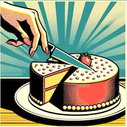 taking a slice of cake - partial profit taking