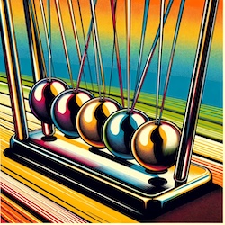 Newton's cradle