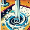 going down the drain