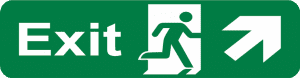 exit indicator thumb
