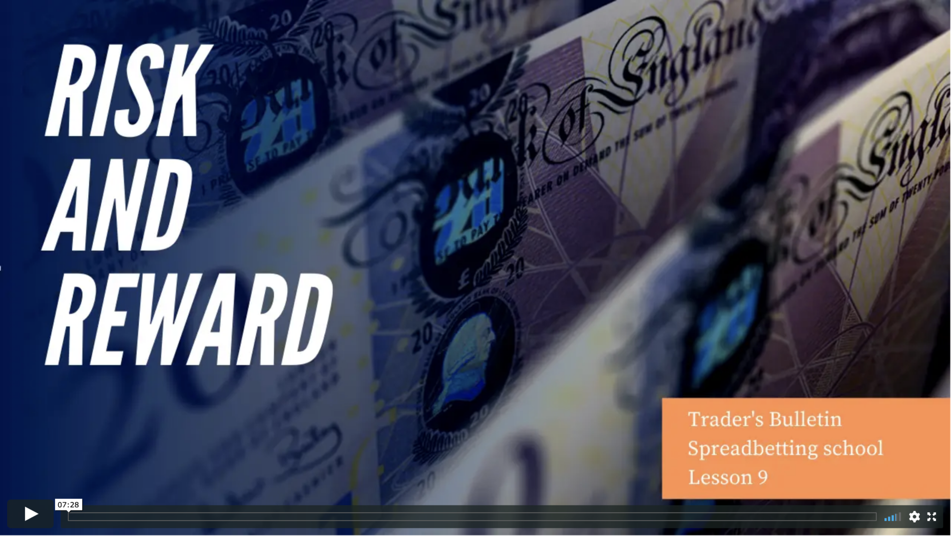 Risk and reward video thumbnail