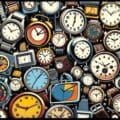 multiple timepieces