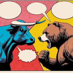 market ups and downs