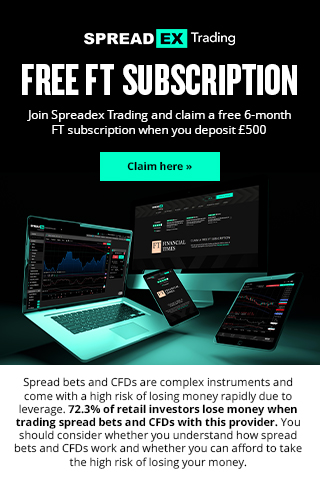 Spreadx Trading FT Subscription banner